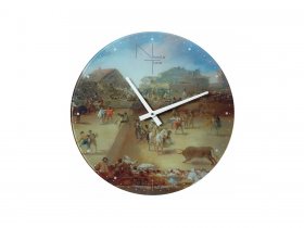 Часы интерьерные NT525 GOYA в Ленске - lensk.mebel-nsk.ru | фото