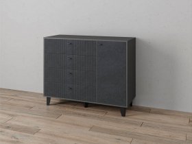 Комод «Катрин-13» (графит/гранит лофт) в Ленске - lensk.mebel-nsk.ru | фото