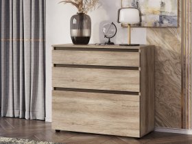 Комод КМ-01 Энигма (венге/дуб каньон) в Ленске - lensk.mebel-nsk.ru | фото