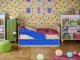 Кровать детская Бабочки 2,0 м в Ленске - lensk.mebel-nsk.ru | фото