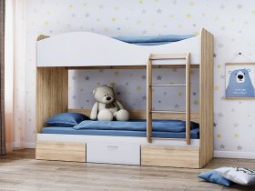 Кровать детская двухъярусная Кр-5 в Ленске - lensk.mebel-nsk.ru | фото
