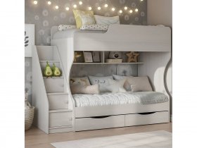Кровать двухъярусная Каприз-22 КПР.22 в Ленске - lensk.mebel-nsk.ru | фото