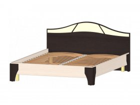 Кровать двуспальная 1,6 м Верона (Линаура) в Ленске - lensk.mebel-nsk.ru | фото