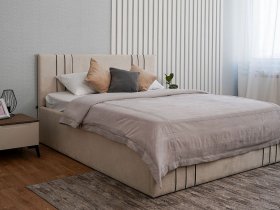 Кровать двуспальная 1,8м с подъем. мех. Леванте в Ленске - lensk.mebel-nsk.ru | фото