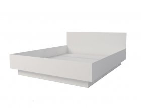 Кровать двуспальная Мебелевс 1,6 м (белый) в Ленске - lensk.mebel-nsk.ru | фото