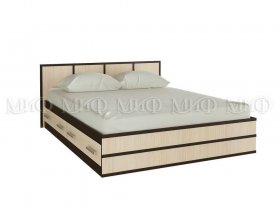 Кровать двуспальная Сакура 1,4 м в Ленске - lensk.mebel-nsk.ru | фото