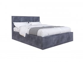 Кровать мягкая 1,6 Октавия стандарт, вар.1 в Ленске - lensk.mebel-nsk.ru | фото