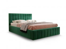 Кровать мягкая 1,6 Вена стандарт, вар.1 в Ленске - lensk.mebel-nsk.ru | фото