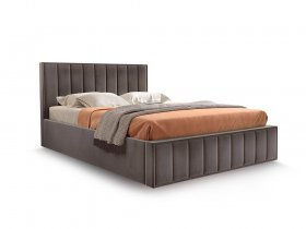 Кровать мягкая 1,6 Вена стандарт, вар.3 в Ленске - lensk.mebel-nsk.ru | фото