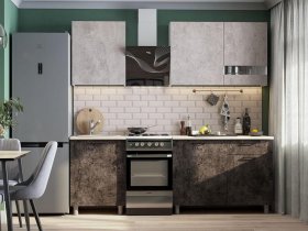 Кухонный гарнитур Розалия 1,7м (со столешницей) в Ленске - lensk.mebel-nsk.ru | фото