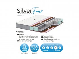 Матрас Silver Four в Ленске - lensk.mebel-nsk.ru | фото