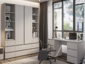 Модульная детская Люмо (кашемир) в Ленске - lensk.mebel-nsk.ru | фото