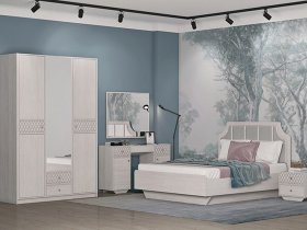 Модульная спальня Лоренцо в Ленске - lensk.mebel-nsk.ru | фото