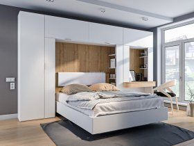 Модульная спальня Мальта в Ленске - lensk.mebel-nsk.ru | фото