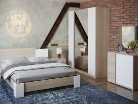 Модульная спальня «Валери» в Ленске - lensk.mebel-nsk.ru | фото