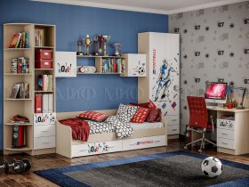 Модульная спальня Вега NEW Boy в Ленске - lensk.mebel-nsk.ru | фото