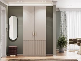 Шкаф двухстворчатый Эккервуд (Нью) (меланж) в Ленске - lensk.mebel-nsk.ru | фото