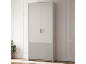 Шкаф двухстворчатый ШК-04 Пандора (кашемир/MF03) в Ленске - lensk.mebel-nsk.ru | фото