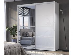 Шкаф-купе Крафт-6 2,0м (белый) в Ленске - lensk.mebel-nsk.ru | фото